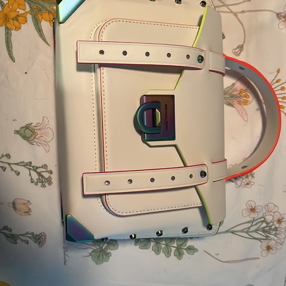 MICHAEL Michael Kors Top Handle Leather School Satchel - Picture 4 of 5